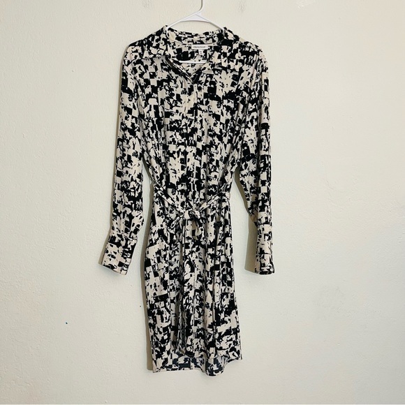 Prologue Long Sleeve Shirt Dress Size XXL Blue/White - Picture 1 of 11